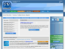 Tablet Screenshot of fxinstructor.com